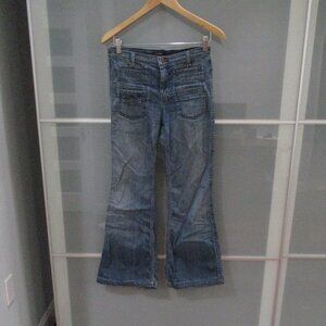 Seven 7 for all Mankind Wide Leg Low Rise Jeans